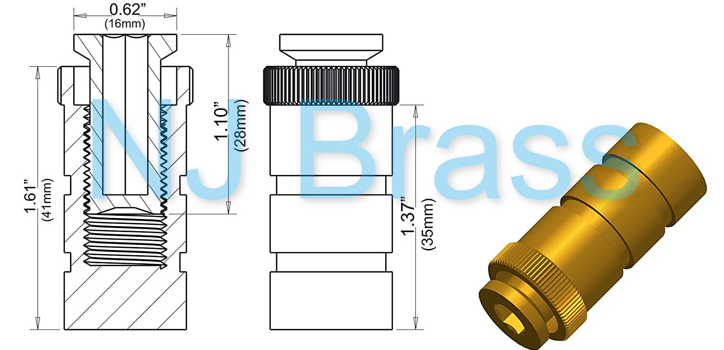 Brass Key Hole Anchors Brass Plumbing Fitting