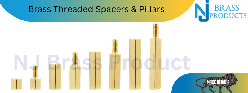 Brass Threaded Spacers Pillars
